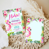1. Luau Birthday Tropical Summer Einladung