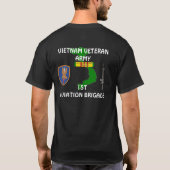 1. Luftfahrt-Brigaden-Vietnam-T - Shirt (Rückseite)