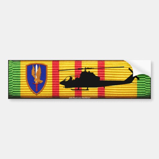 1. LuftfahrtBde. Autoaufkleber AH-1G Kobra-VSM (Vorne)