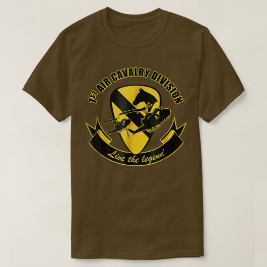 1. Luftkavallerieabteilung T-Shirt (Design vorne)
