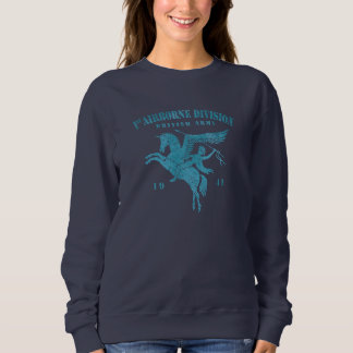 1. Luftlandedivision Britische Armee - Vintage Bla Sweatshirt