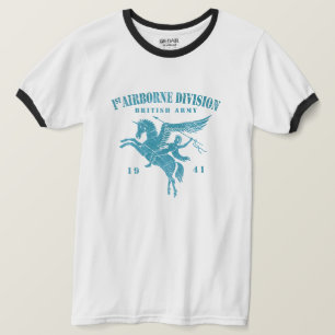 1. Luftlandedivision Britische Armee - Vintage Bla T-Shirt
