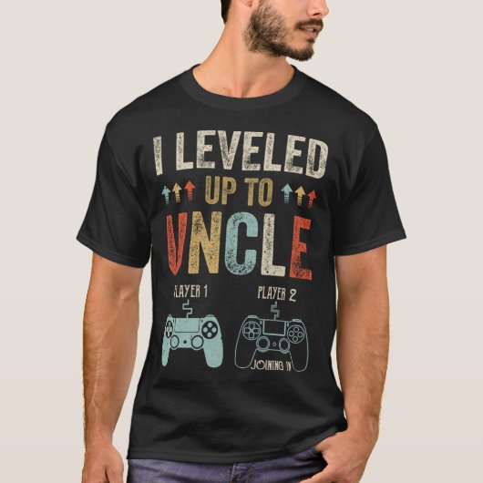 1. Mal Onkel New First Vathage Gaming Uncle T-Shirt (Vorderseite)