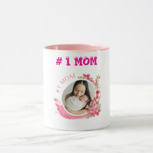 1 Mama Benutzerdefinierte Tasse - Muttertagsgesche