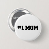 #1 MAMA, der glückliche Tag der Mutter, Button (Vorne & Hinten)