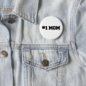 #1 MAMA, der glückliche Tag der Mutter, Button (Beispiel)