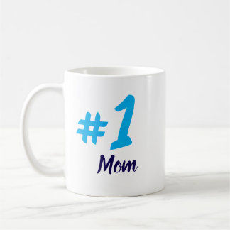 #1 Mama hellblau Kaffeetasse