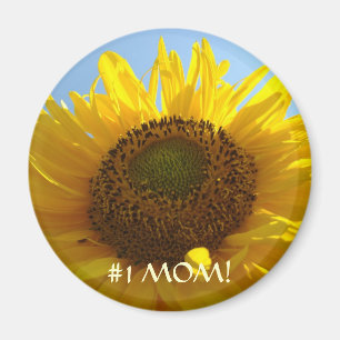 #1 MAMA! Magnet SUNFLOWERS Magnete gibt Müttern