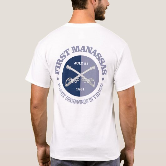 1. Manassas (B&G) T-Shirt (Rückseite)