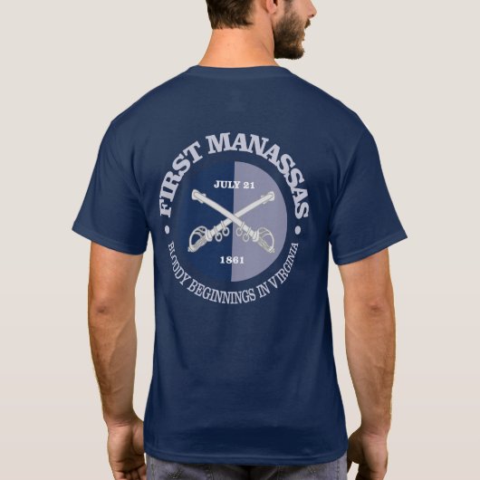 1. Manassas (B&G) T-Shirt (Rückseite)