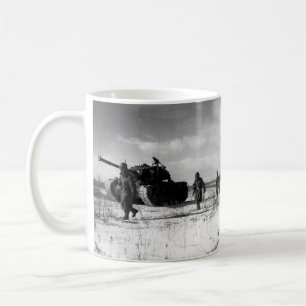 1. Marineinfanteriedivision, die durch das Chosin Kaffeetasse