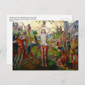 1. Märtyrertum St. Sebastian (M 013) Postkarte (Vorne/Hinten)