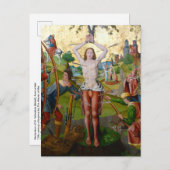 1. Märtyrertum St. Sebastian (M 013) Postkarte (Vorne/Hinten)