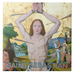 1. Martyrium des hl. Sebastian (M 013) Fliese