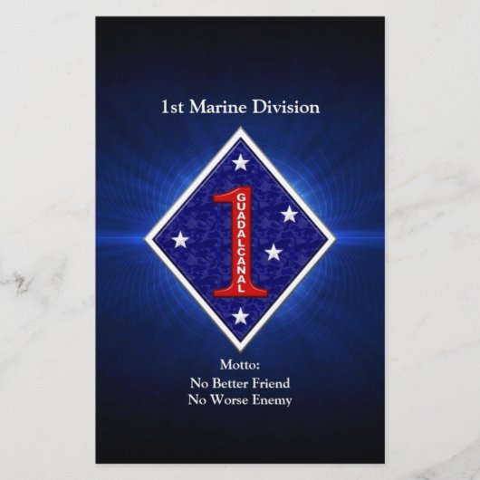 1. März Div. Briefpapier (Vorderseite)