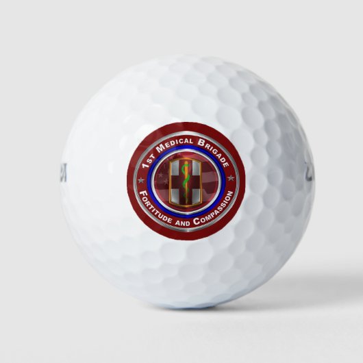1. Medizinische Brigade Golfball (Vorderseite)