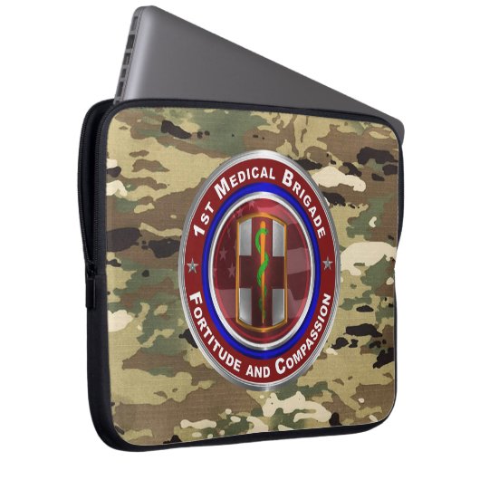 1. Medizinische Brigade Laptopschutzhülle (Vorne Rechts)