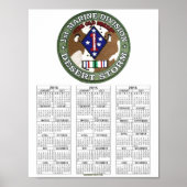 1. MEERESABTEILUNG DESERT STORM POSTER (Vorne)