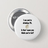 1% Milch Button (Vorne & Hinten)