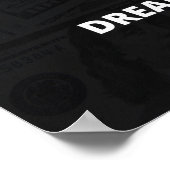 1 Million Dollar pro Jahr Geld & Millionäre Motiva Poster (Ecke)