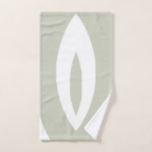 1 Minimalistischer Naturerhythmus Badhandtuch Set (Handtuch)