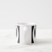 1 Minimalistischer Naturerhythmus Espressotasse (Rückseite)