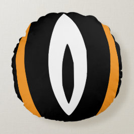 1 Minimalistischer Naturerhythmus Rundes Kissen