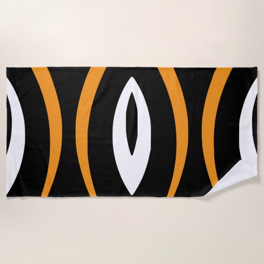 1 Minimalistischer Naturerhythmus Strandtuch (Vorderseite)