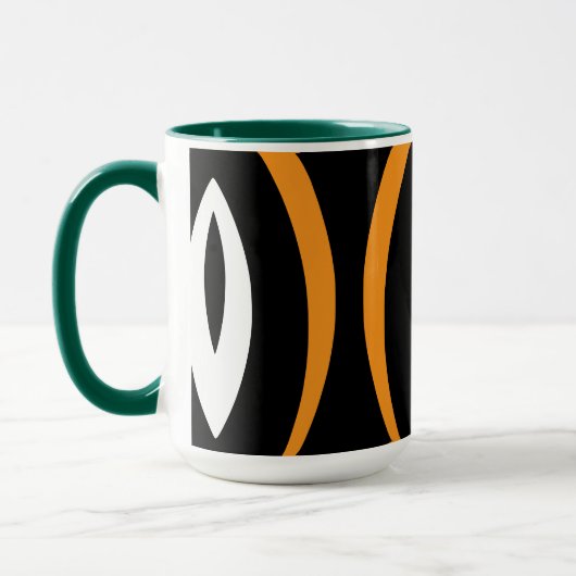 1 Minimalistischer Naturerhythmus Tasse (Links)