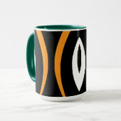1 Minimalistischer Naturerhythmus Tasse (Vorderseite Links)