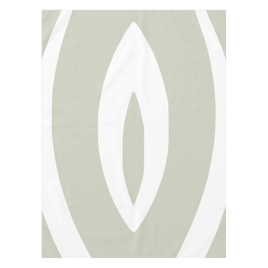 1 Minimalistischer Naturerhythmus Tischdecke (Vorderseite)