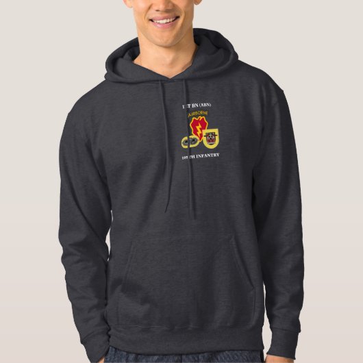 1. MIT KAPUZE SWEATSHIRT BN-509. INFANTERIE25. INF (Vorderseite)