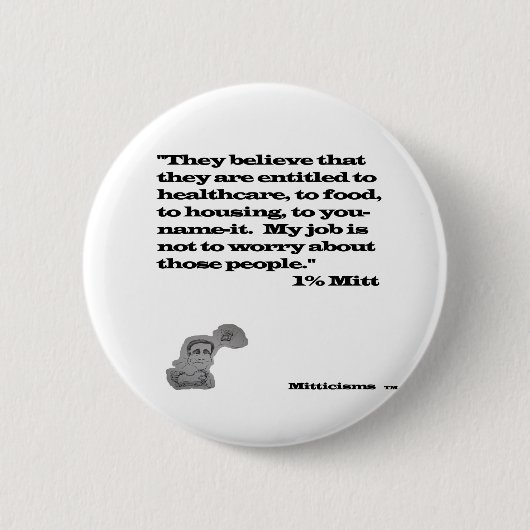 1% Mitt Button (Vorderseite)