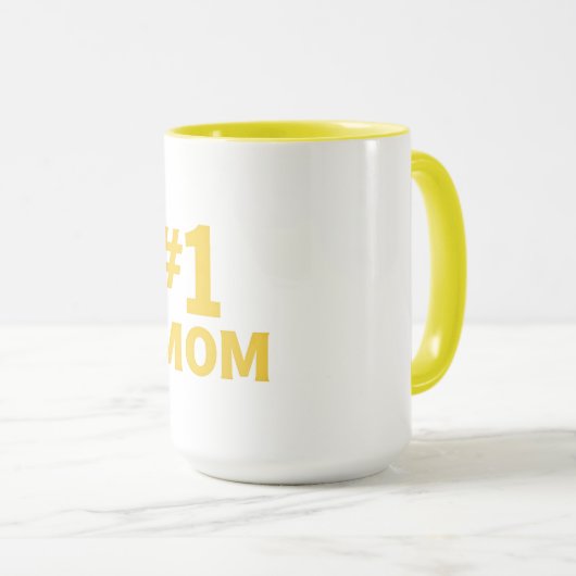 #1 MOM TASSE (VorderseiteRechts)