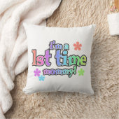 1. Mommy Rainbow Text Geschenke Kissen (Decke)