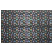 "# 1" Muster Stoff (Fat Quarter (45,7 x 55,9 cm))