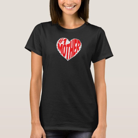 #1 Mutter T-Shirt (Vorderseite)