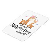 1. Mütter Tag Giraffe Magnet (Linke Seite)