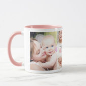 1. Muttertags-Fotocollage-Tasse Tasse (Links)