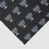 1. Nacht Hanukkah Glitzer Tissue Paper Seidenpapier (Ausschnitt)