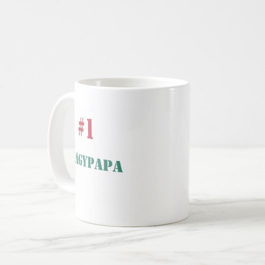 #1 Nagypapa Kaffeetasse (Vorderseite Links)