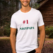 #1 Nagypapa Tri-Blend Shirt
