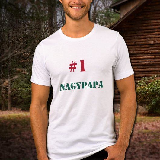 #1 Nagypapa Tri-Blend Shirt