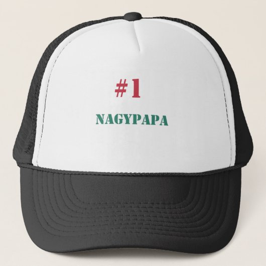 #1 Nagypapa Truckerkappe (Vorderseite)