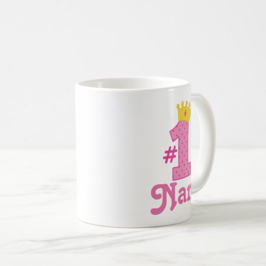 #1 Nana Geschenk Kaffeetasse (VorderseiteRechts)