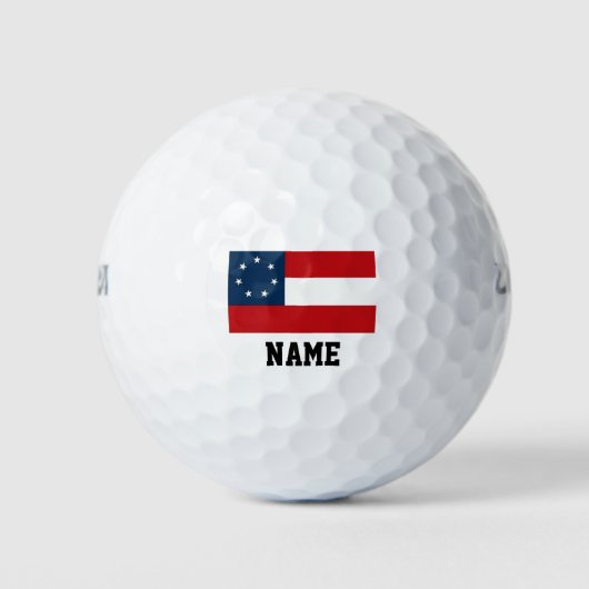 1. NATIONALE FLAG CSA GOLFBALL (Vorderseite)