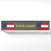 1. NATIONALE FLAG CSA NAMENSPLAKETTE (Vorderseite)