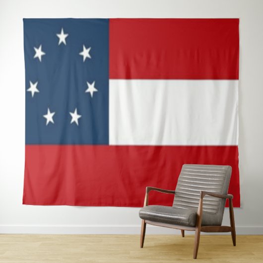 1. NATIONALE FLAG CSA WANDTEPPICH (Beispiel (Horizontal))