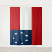1. NATIONALE FLAG CSA WANDTEPPICH (Vorderseite)