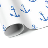#1 Nautical Haven Wrapping Paper "Big Size" Geschenkpapier (Rolleneckpunkt)